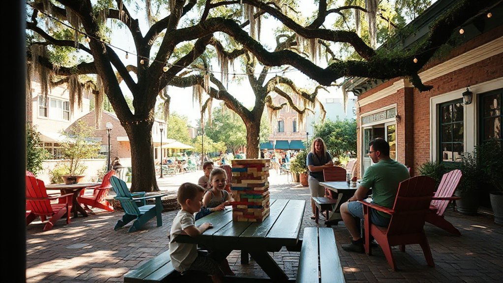 interactive family friendly play spaces