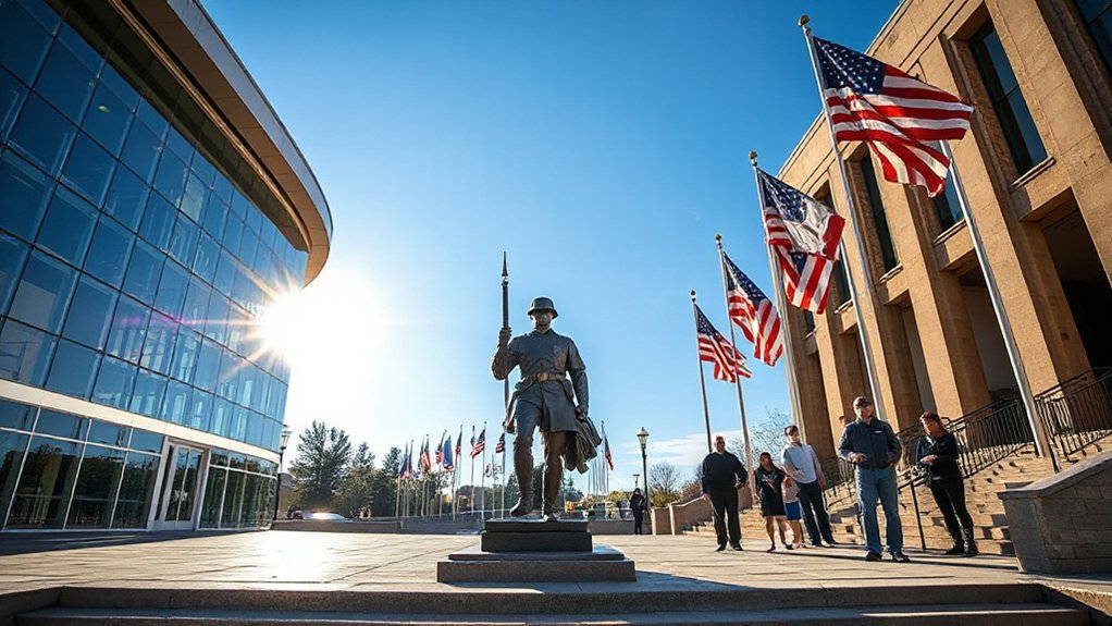 interactive infantry history exhibits