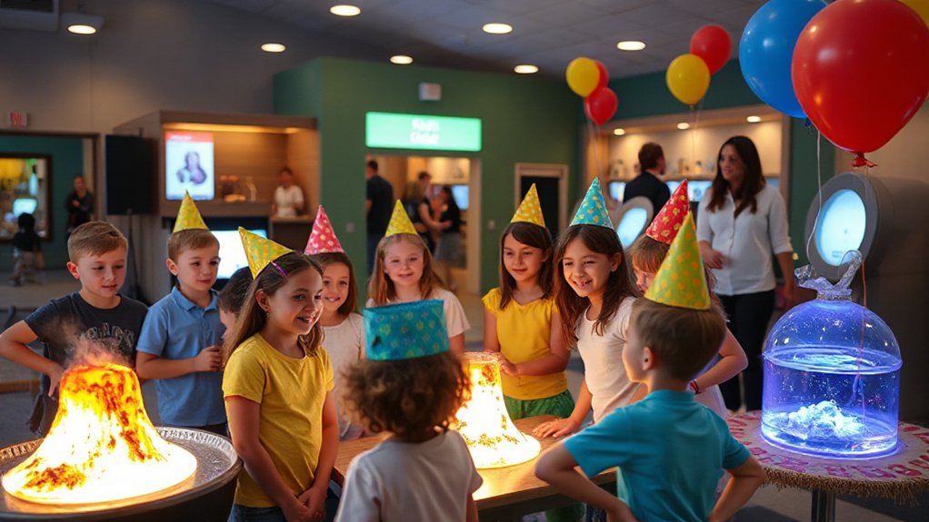 interactive museum birthday parties