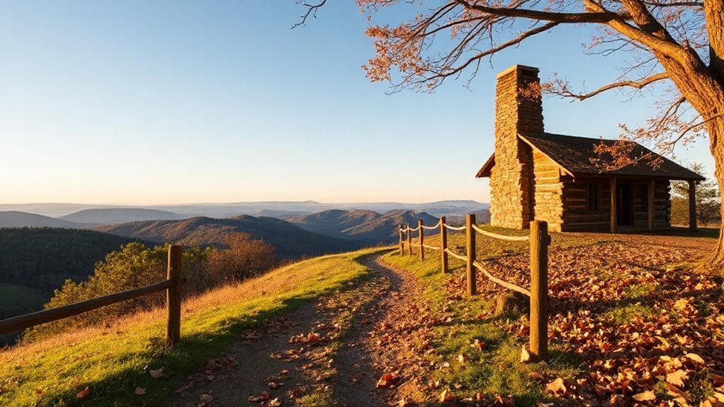 interpretive trails and homesteads