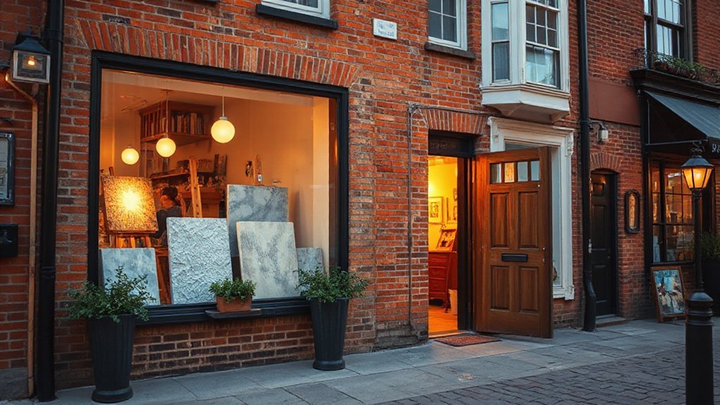 intimate community artist studios