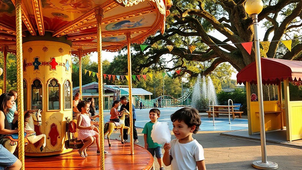 kid focused parks with amenities