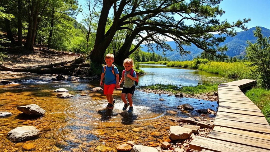 kid friendly lakeside easy walks