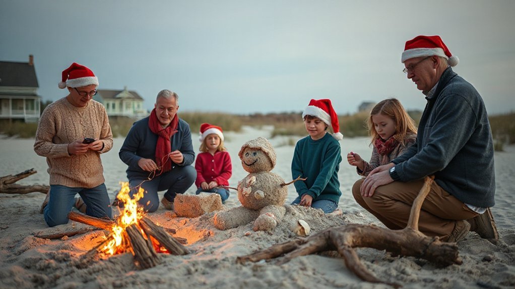 lantern lit beaches and bonfires
