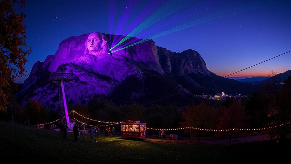 lasershow music markets picnic