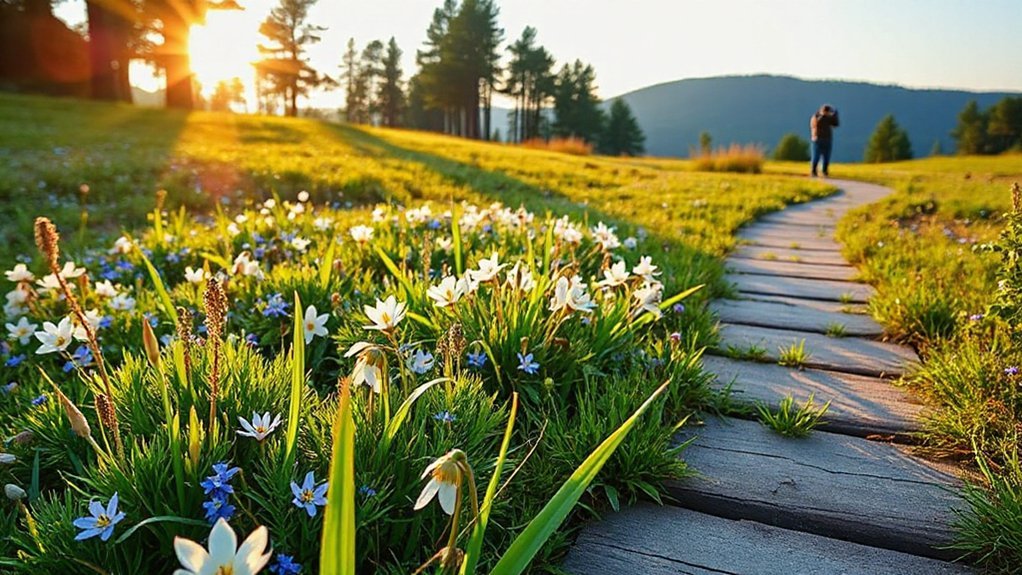 leave blooms tread softly