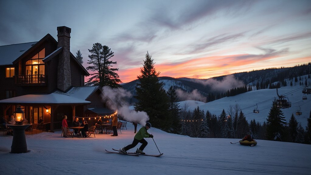 lodges spas breweries dining