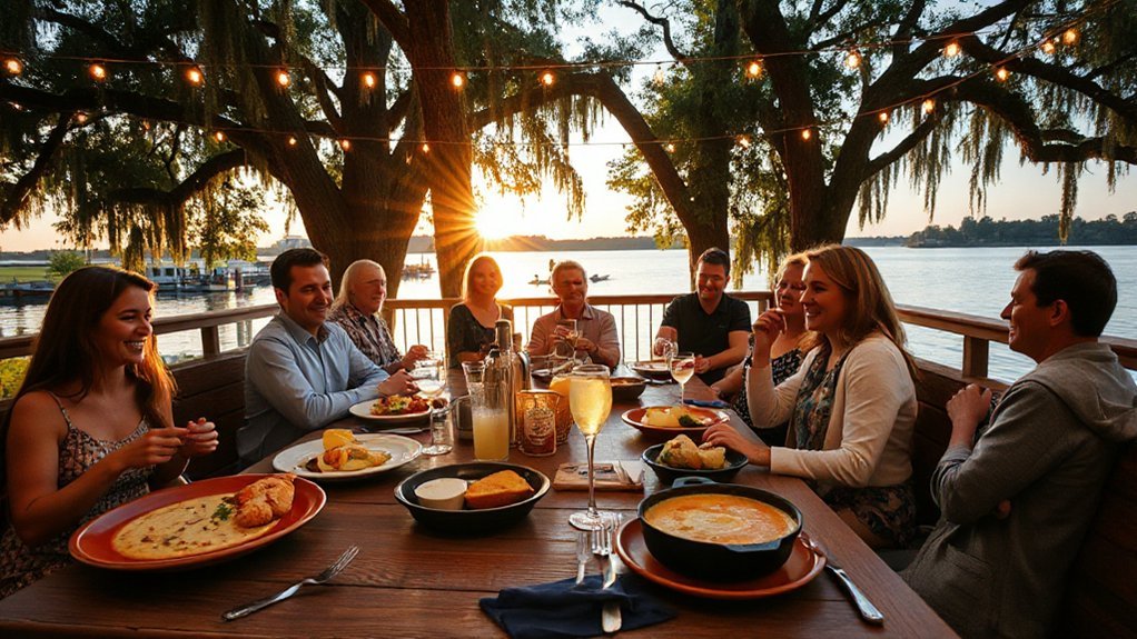 lowcountry riverfront dining experience