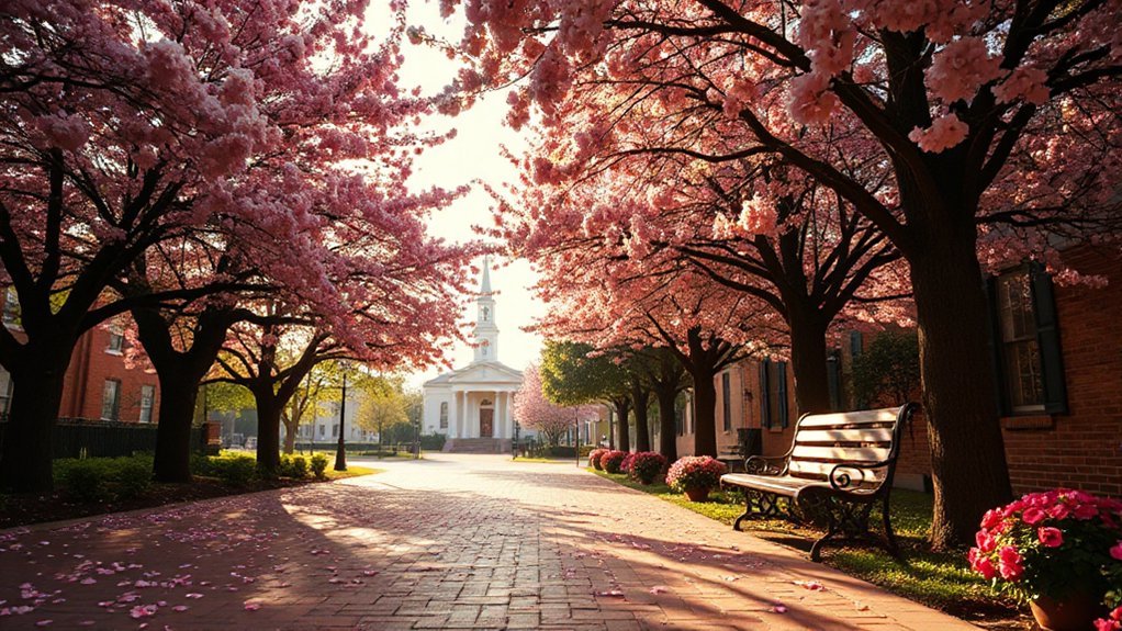 macon cherry blossom trails