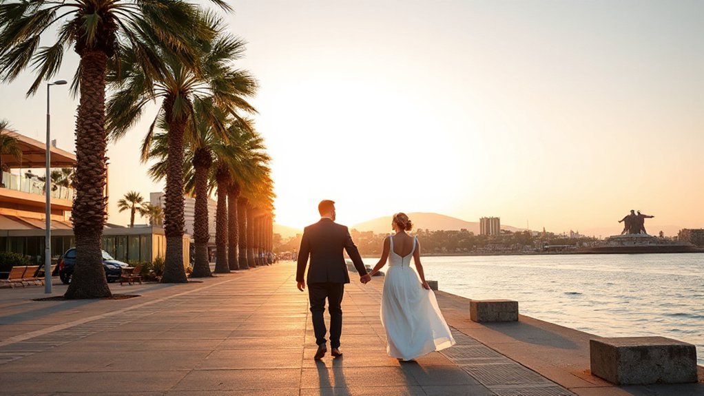 moonlit batumi seaside romance