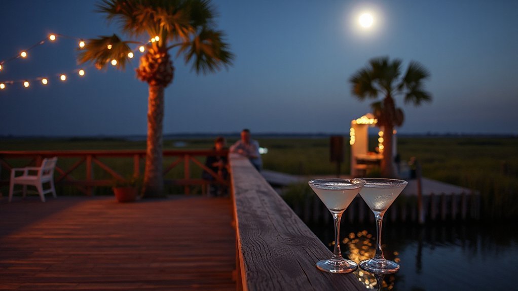 moonlit piers music cocktails