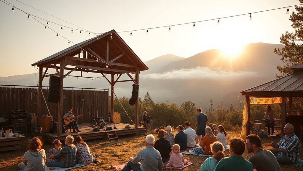 mountain crafts folk music family