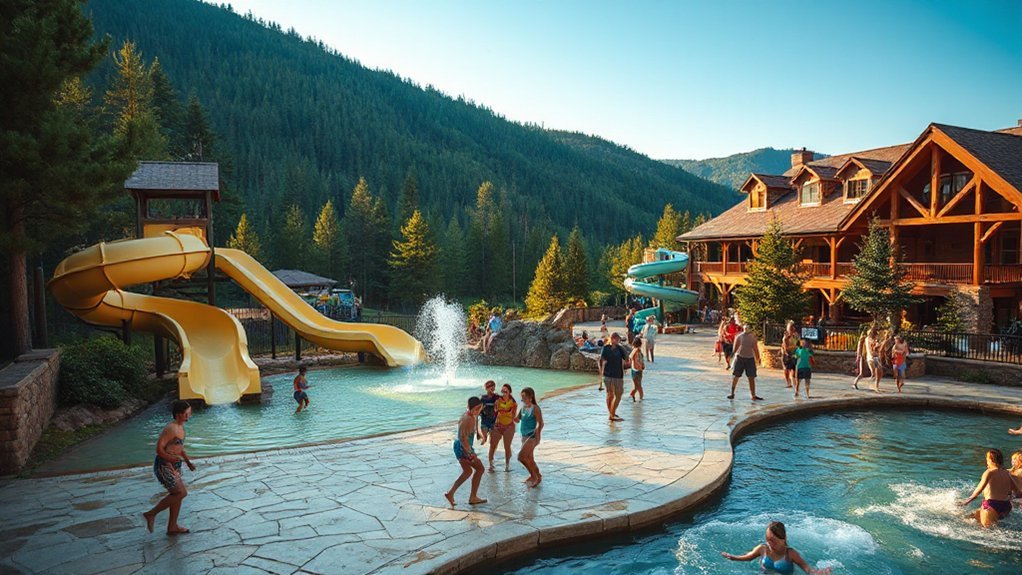 mountain water parks and pools