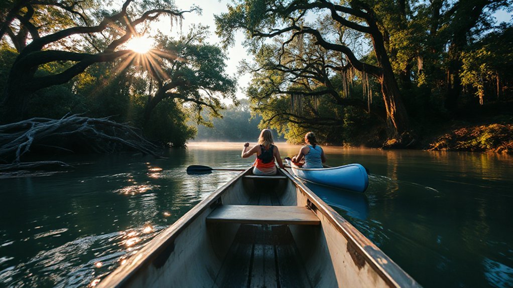 paddle georgia s mossy rivers