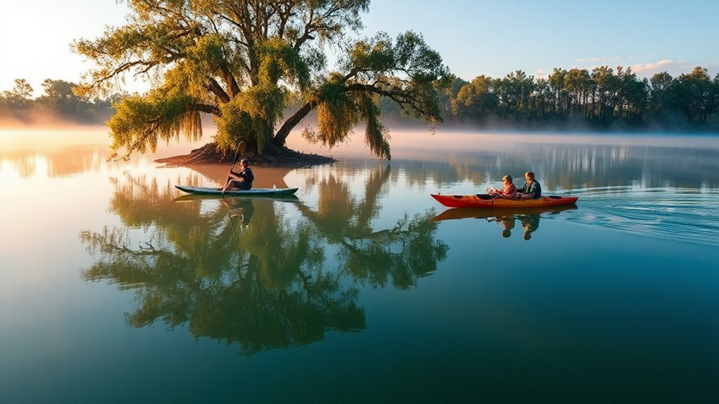 paddle photograph spot wildlife