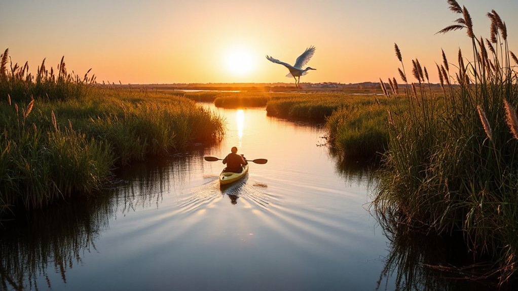 paddle tybee s tidal marshes