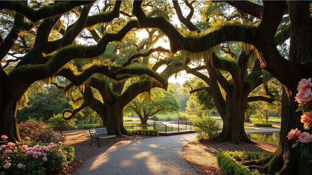 paths oaks ponds butterflies