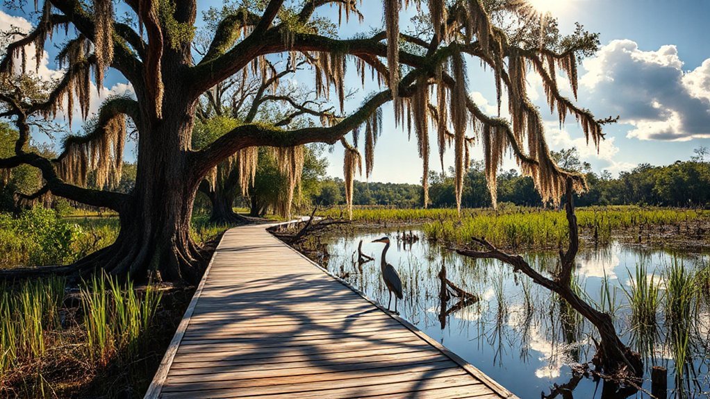 phinizy swamp birdwatching boardwalks
