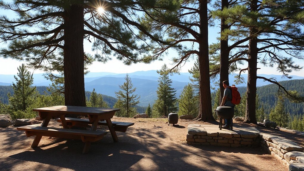 picnic areas accessible restrooms