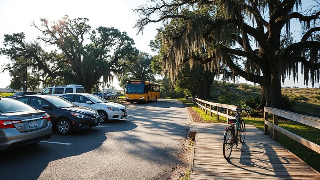 plan travel parking accessibility