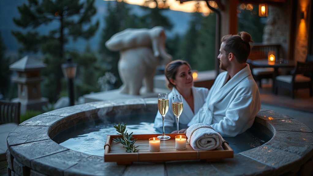 private couples spa suite experience