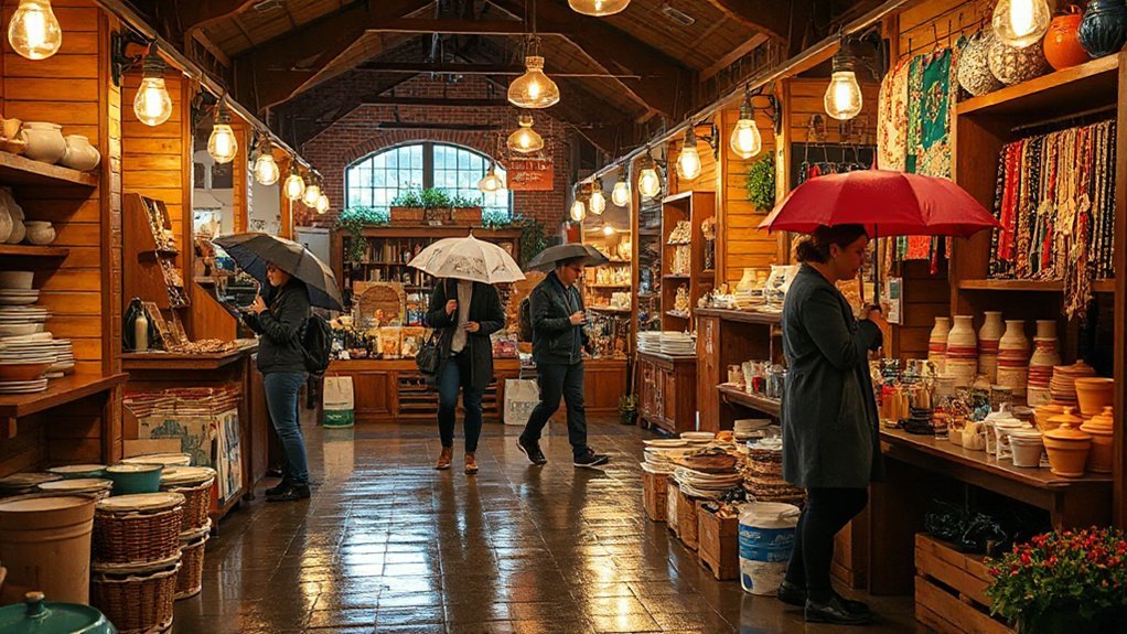 rainproof indoor artisan shopping