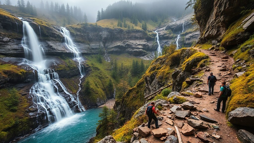 remote multi fall high country scrambles