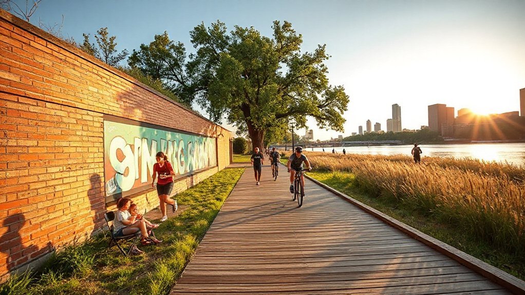 riverside art fitness trail