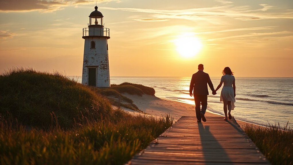 romantic coastal georgia lighthouse