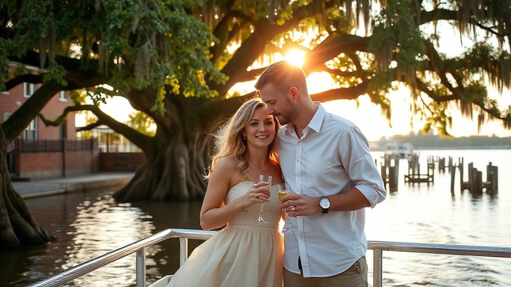 romantic savannah riverboat dinner
