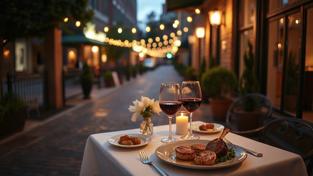 romantic wine dining georgia