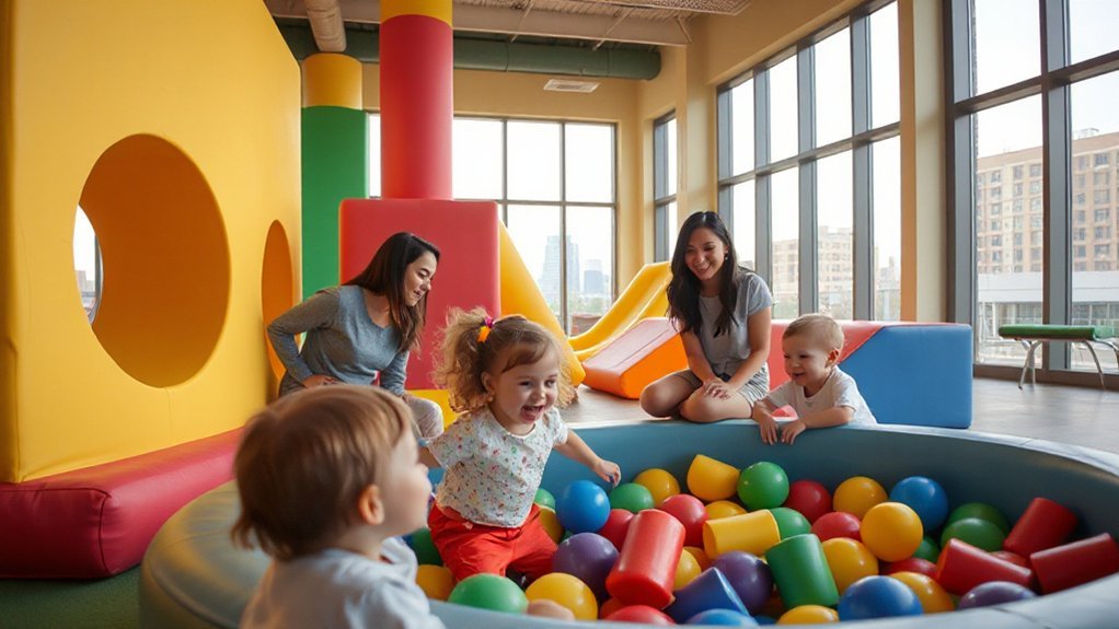 safe clean engaging playspaces