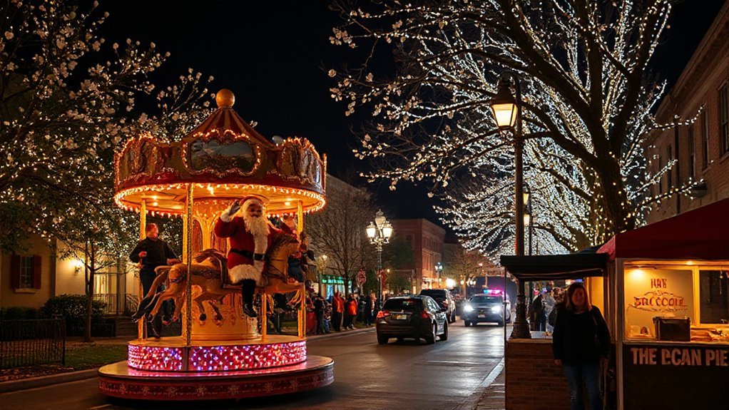 santa breakfasts parades generosity