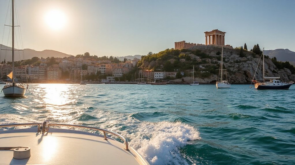 saronic islands and delphi