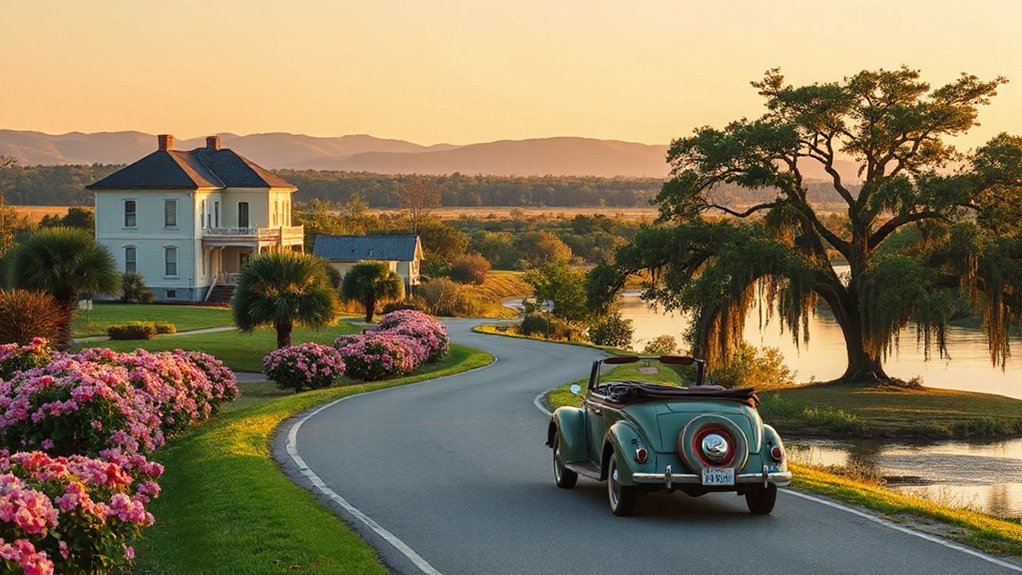 scenic drives around augusta