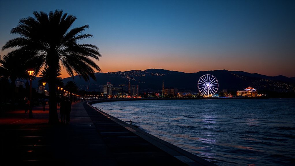 seaside twilight fountain proposal