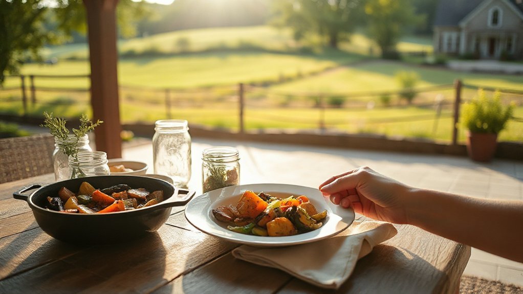 seasonal farm to table dining