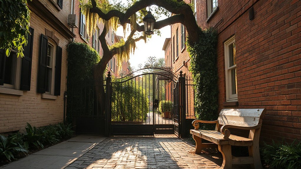 secluded savannah garden retreats