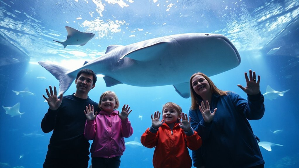 sensory friendly aquarium family adventure