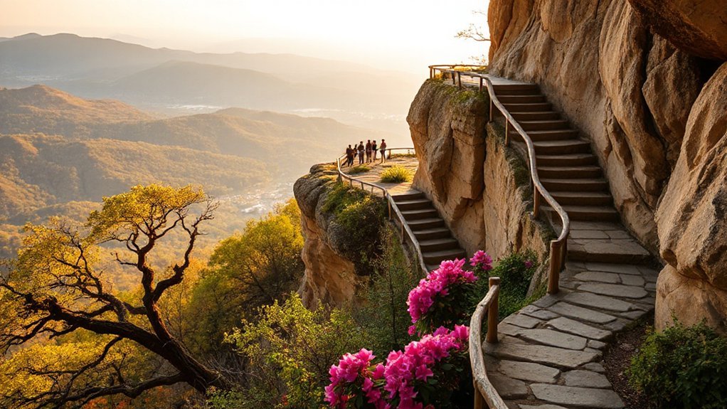 seven state cliffside garden walk