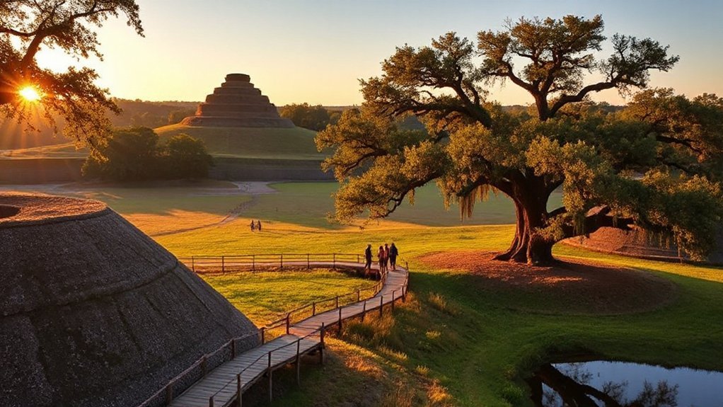 seventeenth century mississippian mound complex