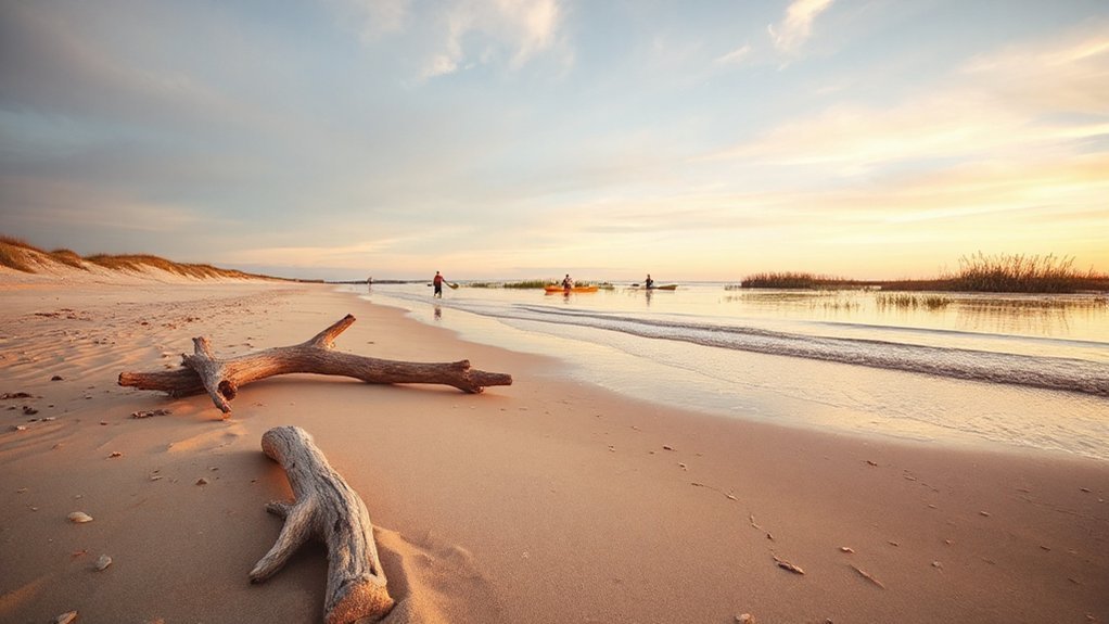 shells paddles dolphins sunsets