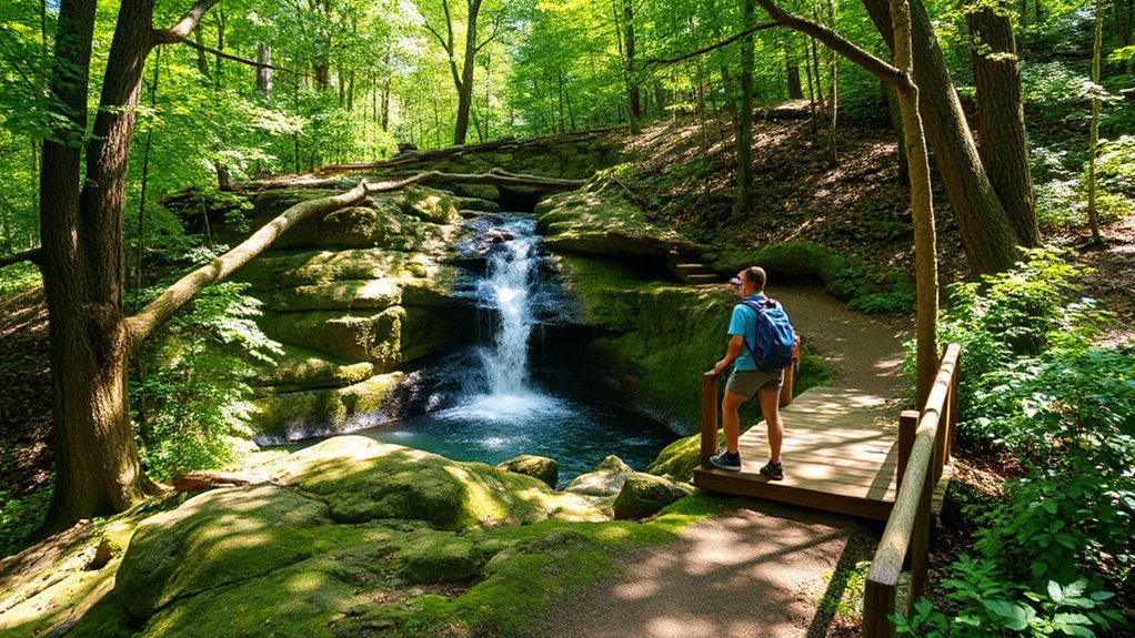 short easy waterfall hikes