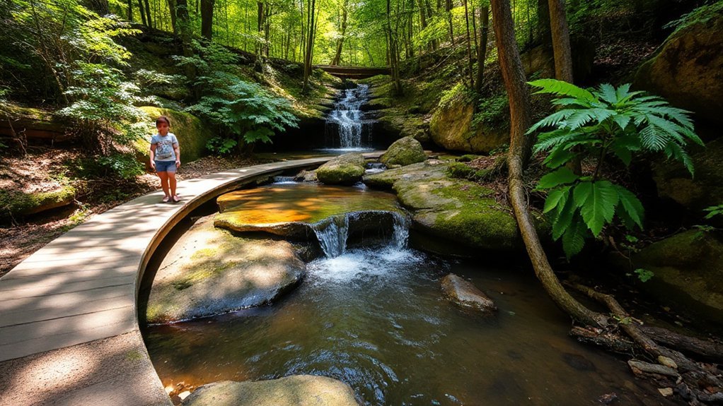 short family friendly waterfall hikes