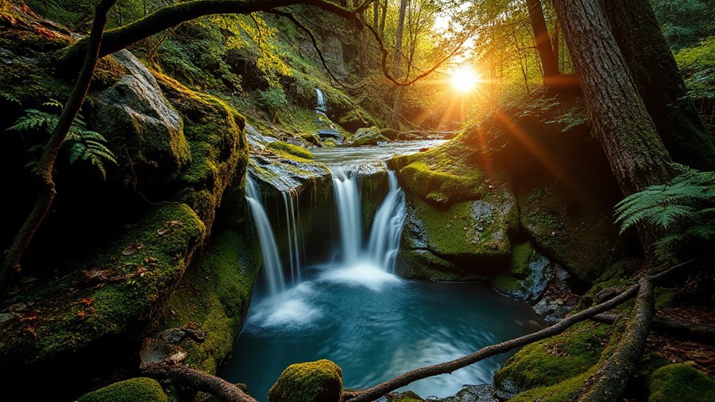 short family friendly waterfall trails