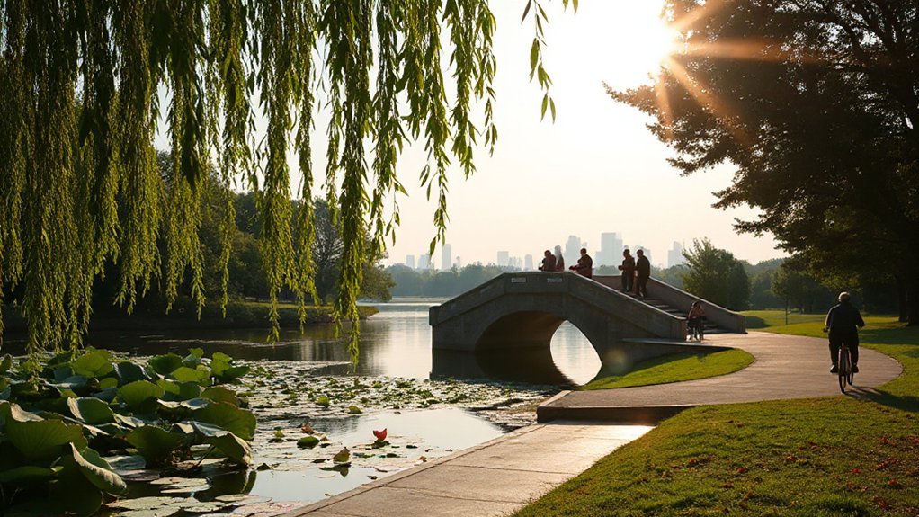 slow river trail picnic