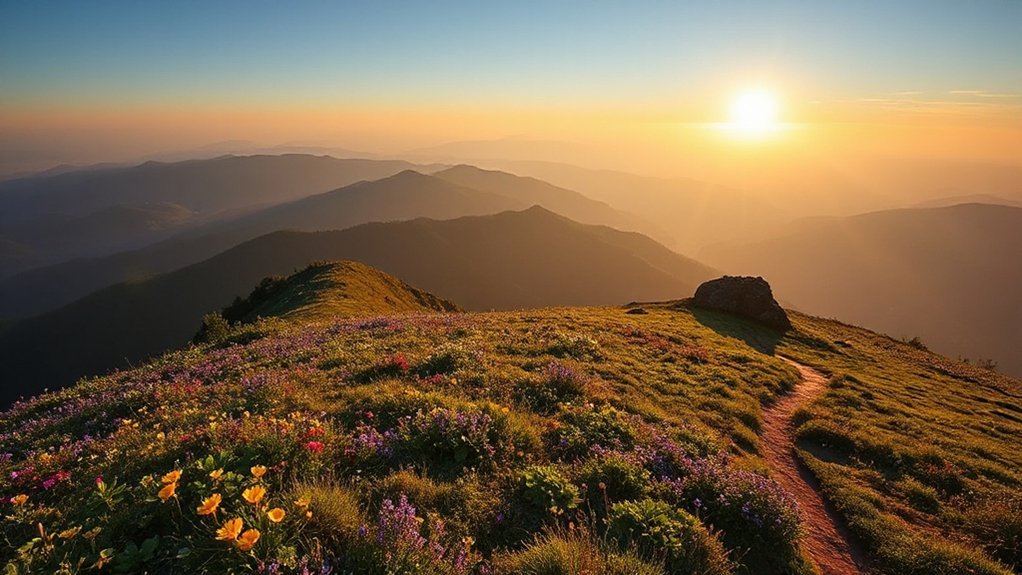 spring blooms fall foliage