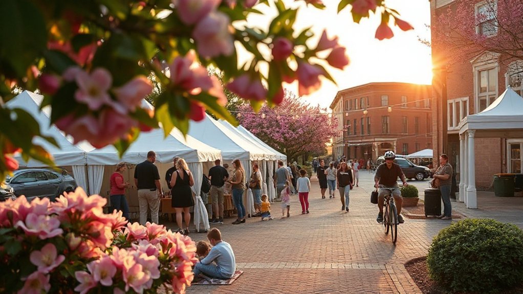spring blooms georgia festivals