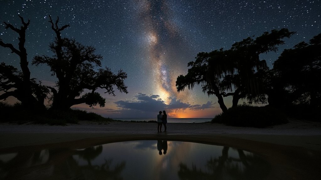 starlit tidepool coastal serenity