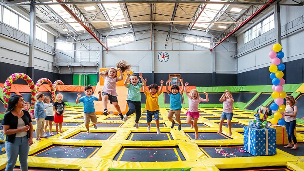 stress free supervised trampoline parties